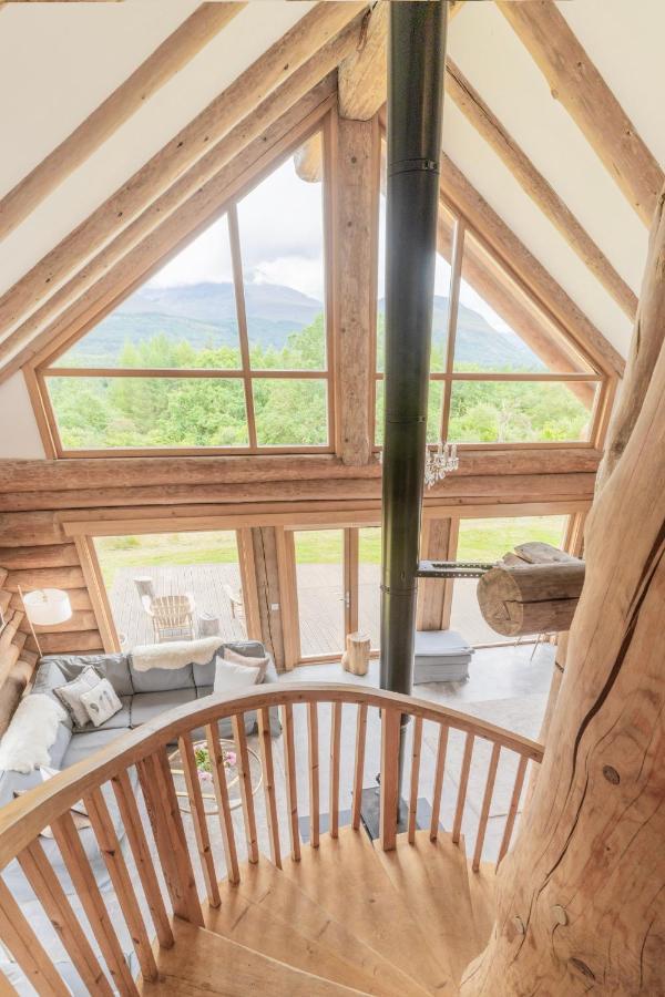 Wild Nurture Eco Luxury Offgrid Log Cabin Fort William Exterior foto