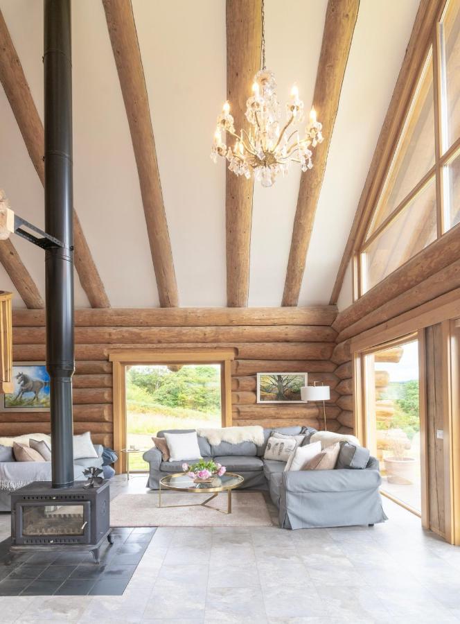 Wild Nurture Eco Luxury Offgrid Log Cabin Fort William Exterior foto