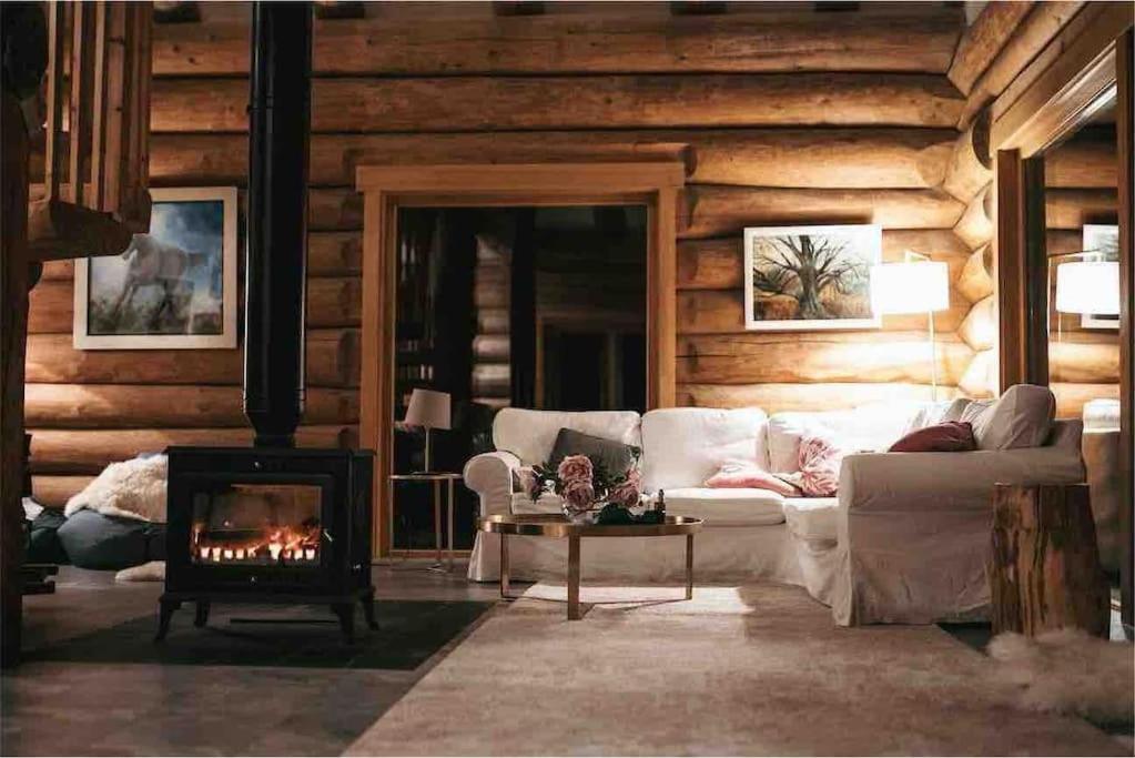 Wild Nurture Eco Luxury Offgrid Log Cabin Fort William Exterior foto