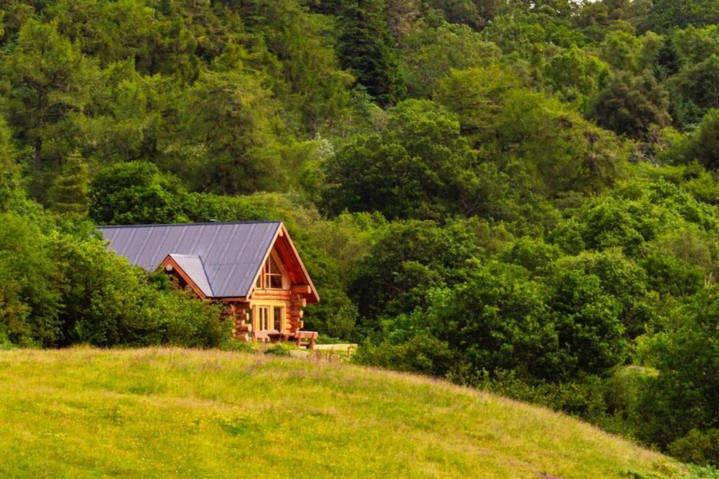 Wild Nurture Eco Luxury Offgrid Log Cabin Fort William Exterior foto